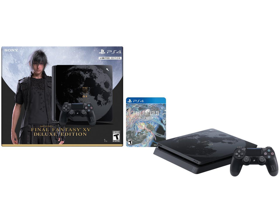 Sony PlayStation 4 Slim Console - Final Fantasy XV Limited Edition Bundle - 1TB [PlayStation 4 System]