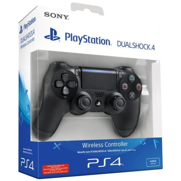 DualShock 4 Wireless Controller - Jet Black [PlayStation 4 Accessory]