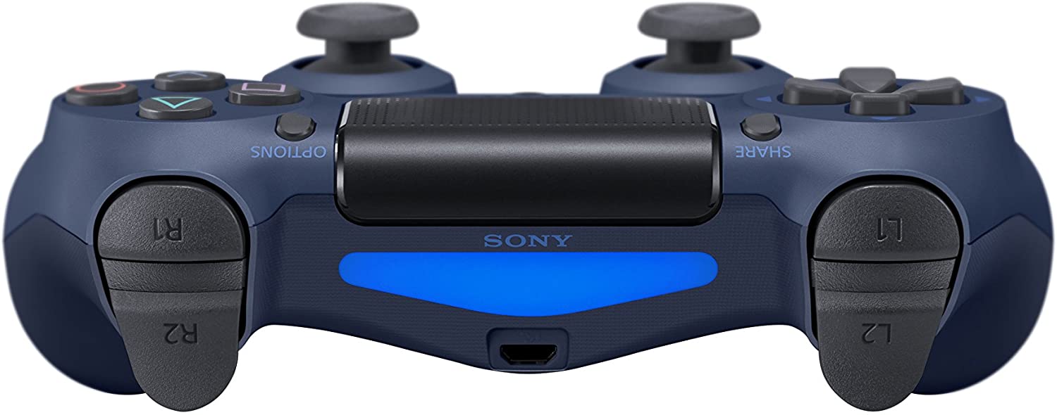 DualShock 4 Wireless Controller - Midnight Blue [PlayStation 4 Accessory]