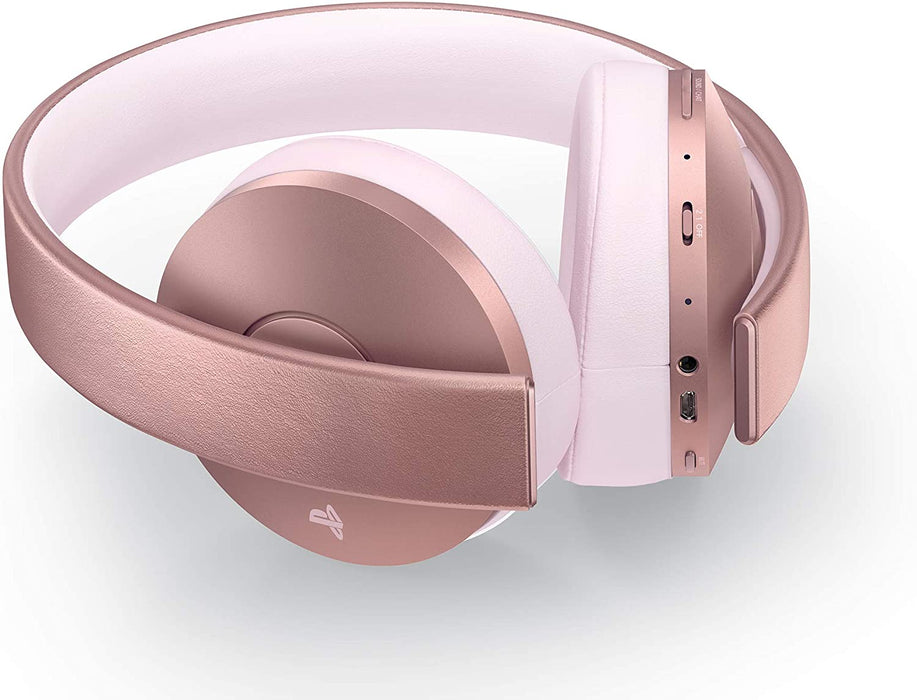 PlayStation Gold Wireless Headset - Rose Gold [PlayStation 4 Accessory]