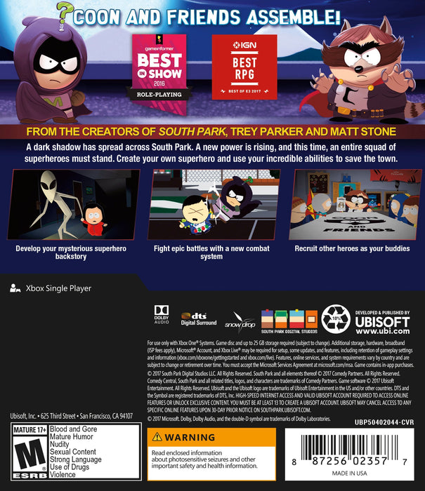 South Park: The Fractured But Whole [Xbox One]