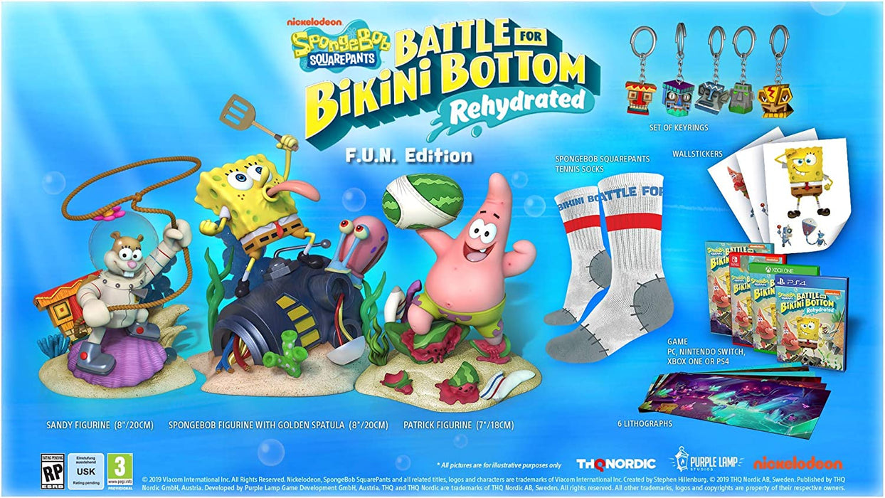 SpongeBob SquarePants: Battle for Bikini Bottom - Rehydrated -  F.U.N. Edition [Nintendo Switch]