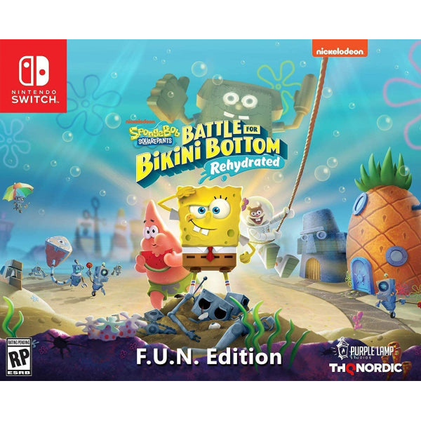 SpongeBob SquarePants: Battle for Bikini Bottom - Rehydrated -  F.U.N. Edition [Nintendo Switch]