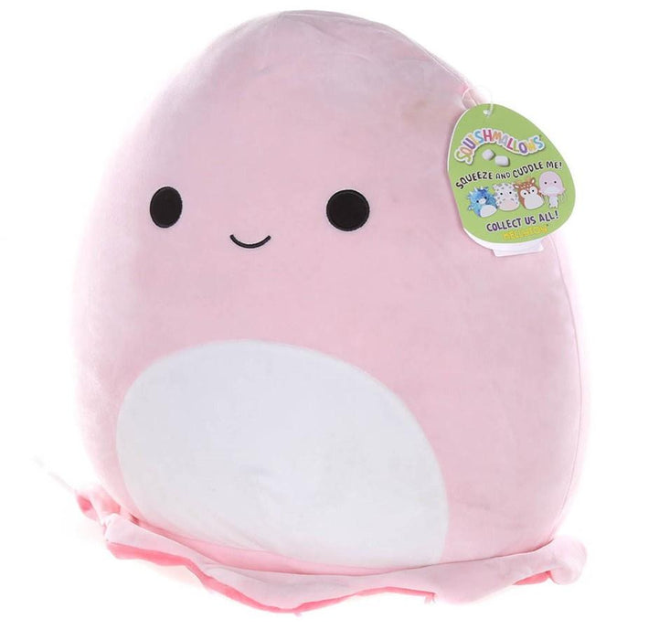 Squishy SquooShems Squishmallows - Jayda 16 " Plush Pink Jellyfish Pillow [Toys, Ages 4+]