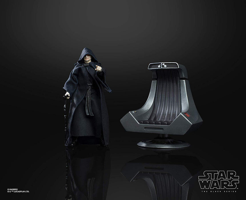 Star Wars: The Black Series - Emperor Palpatine and Throne 6" Action Figure [Toys, Ages 3+]