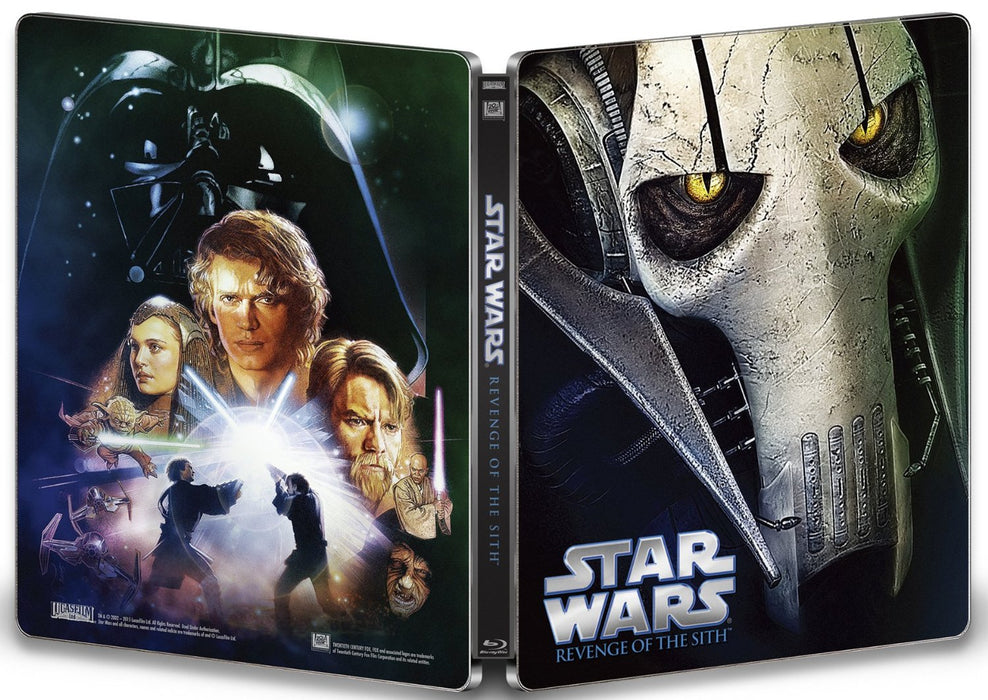 Star Wars: Episodes 1-6 - Limited Edition SteelBook Combo [Blu-ray]