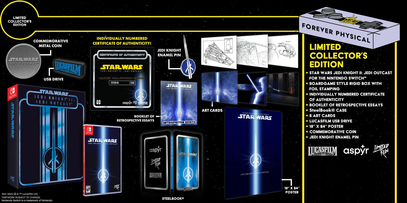 Star Wars Jedi Knight II: Jedi Outcast - Premium Edition - Limited Run #069 [Nintendo Switch]