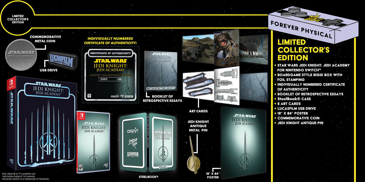 Star Wars Jedi Knight: Jedi Academy - Premium Edition - Limited Run #070 [Nintendo Switch]