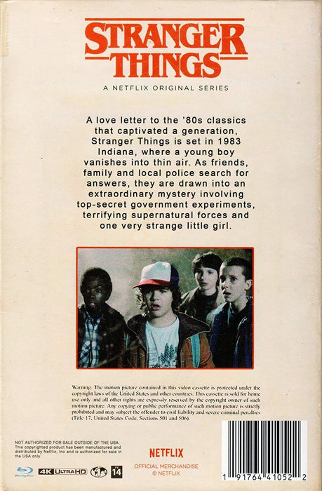 Stranger Things: Season 1 - Collector's Edition [Blu-Ray + 4K UHD Box Set]