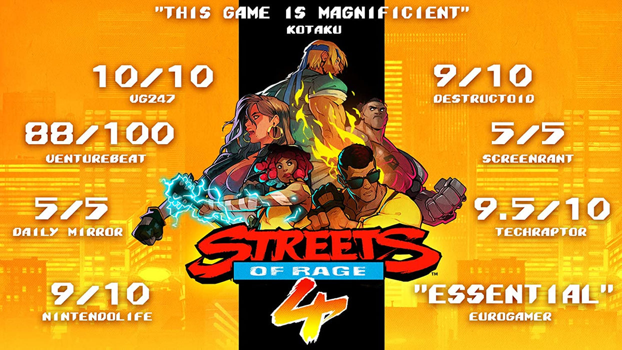 Streets of Rage 4: Anniversary Edition [Nintendo Switch]