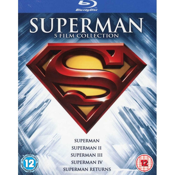 The Superman Motion Picture 5-Film Collection - 1978-2006 [Blu-Ray Box Set]