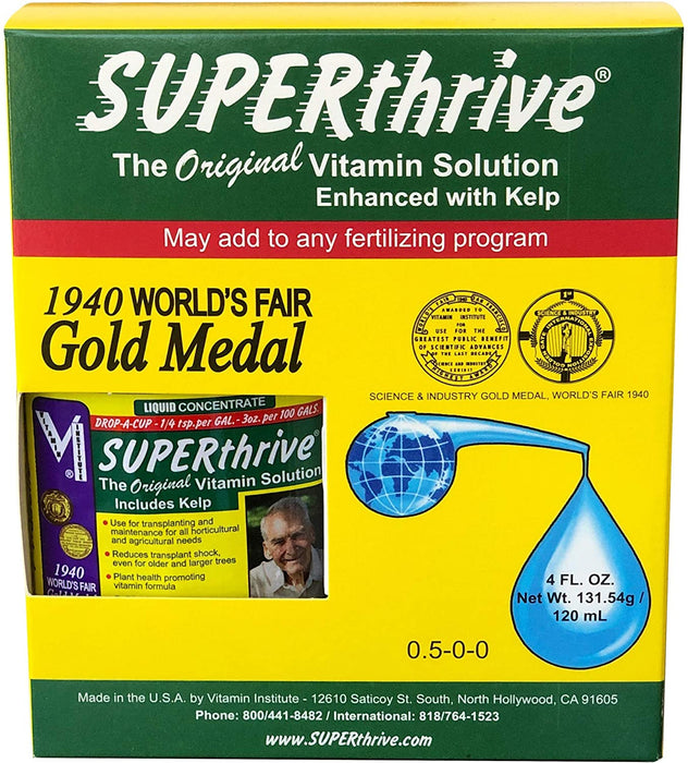Superthrive Vitamin Solution for Plants w/ Kelp - 120mL [House & Home]