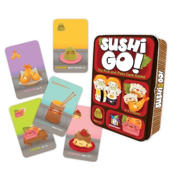 Sushi Go! - The Pick and Pass Card Game [Card Game, 2-5 Players]