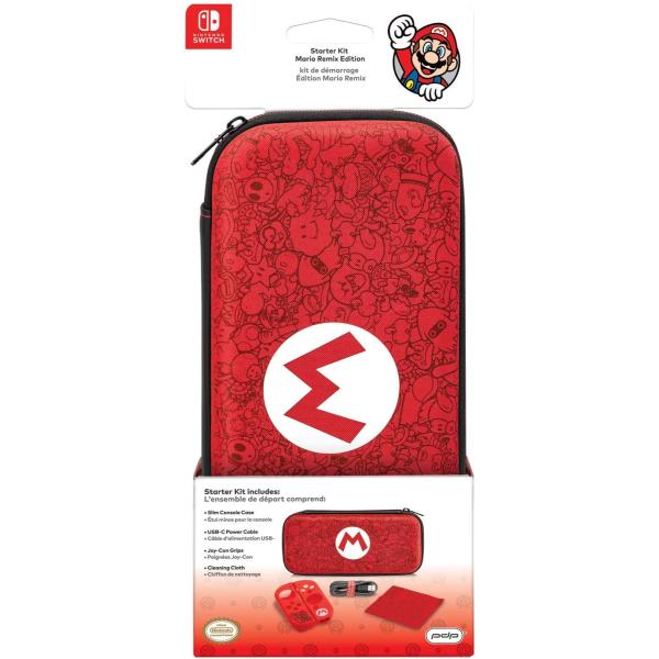 Switch Starter Kit - Mario Remix Edition [Nintendo Switch Accessory]