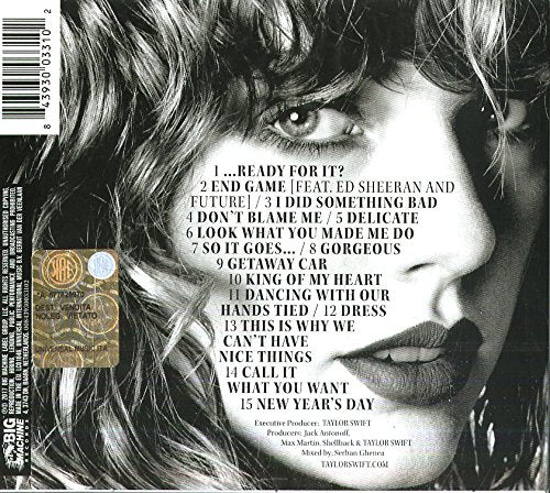Taylor Swift - Reputation [Audio CD]