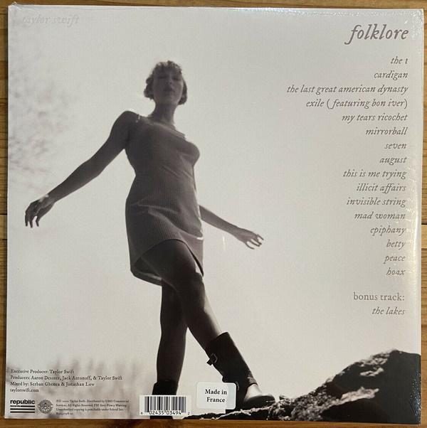 Folklore Running Like Water Edition Deluxe Vinyl 2LP Album