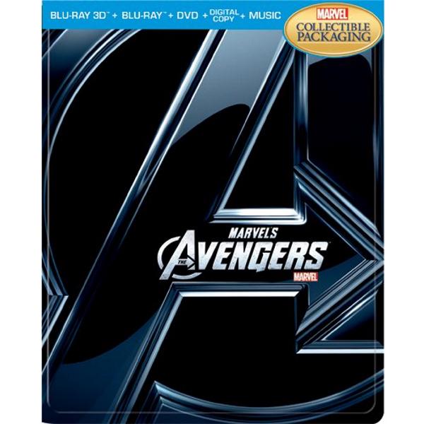 Marvel's The Avengers - Limited Edition SteelBook [3D + 2D Blu-ray + DVD + Digital]