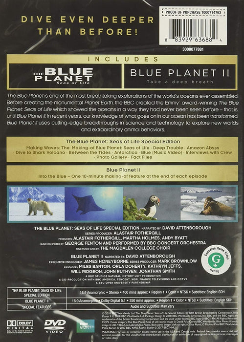 The Blue Planet Collection [DVD Box Set]