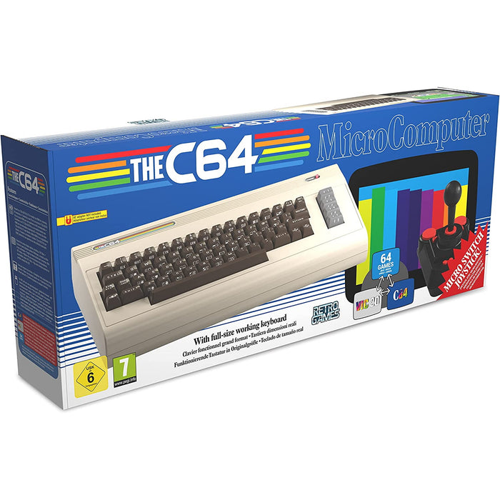 The C64 Maxi Micro Console + Joystick [Retro System]