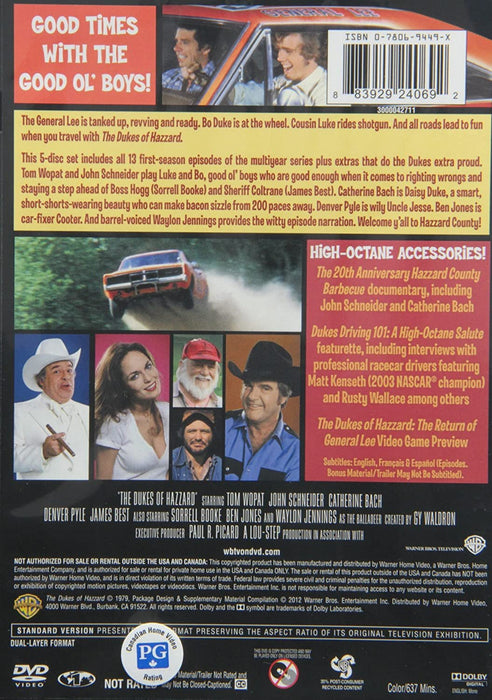 The Dukes of Hazzard: The Complete First Season [DVD Box Set]