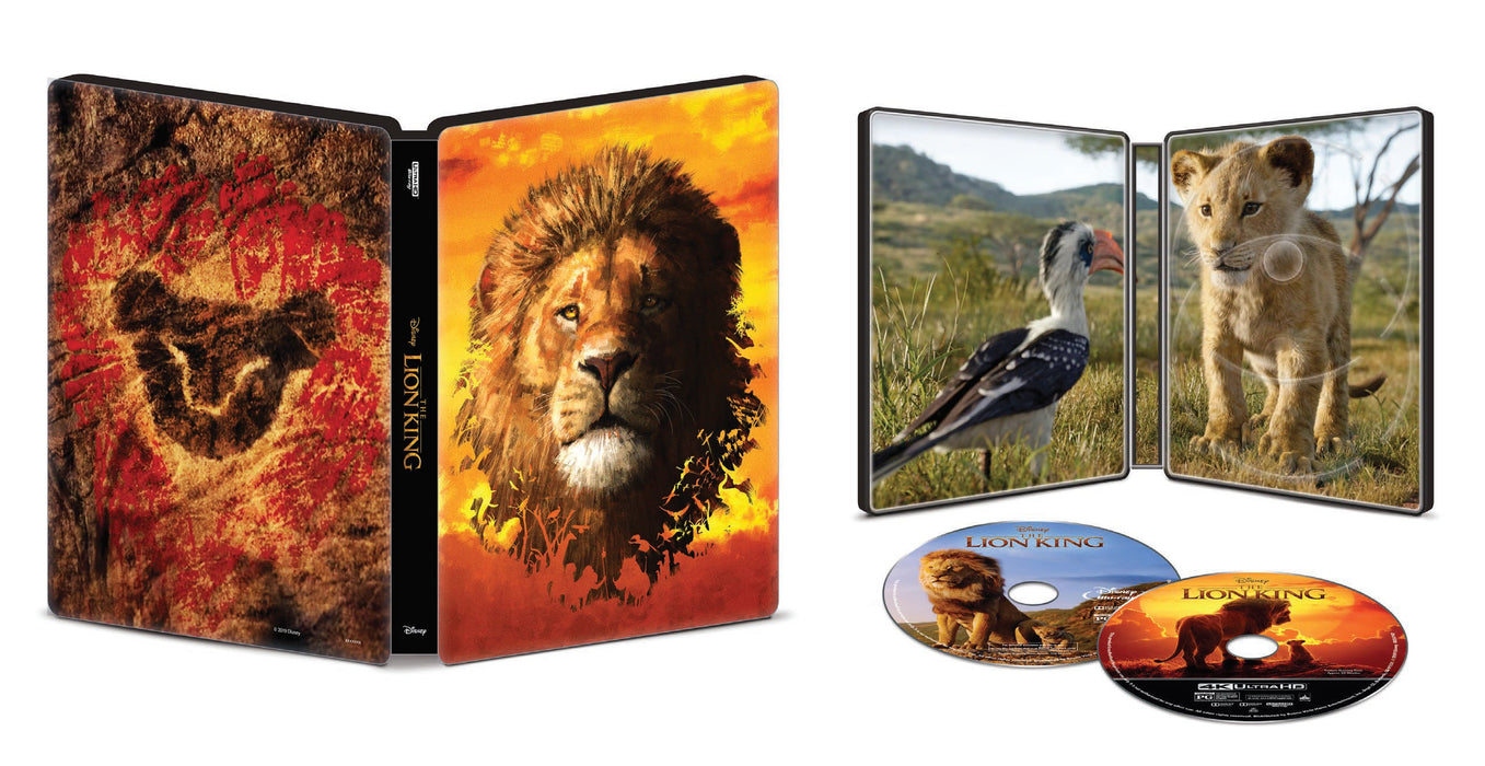The Lion King - Live Action - 4K Limited Edition Collectible SteelBook [Blu-ray + 4K UHD + Digital]