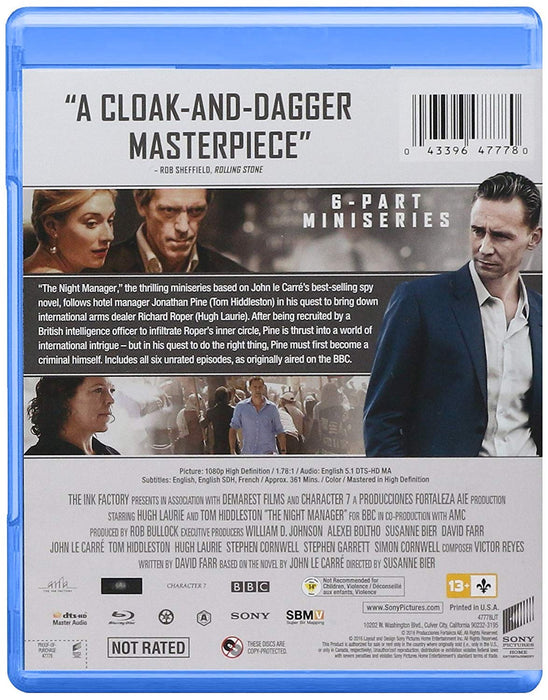 The Night Manager: The Complete Series - Uncensored Edition [Blu-Ray Box Set]