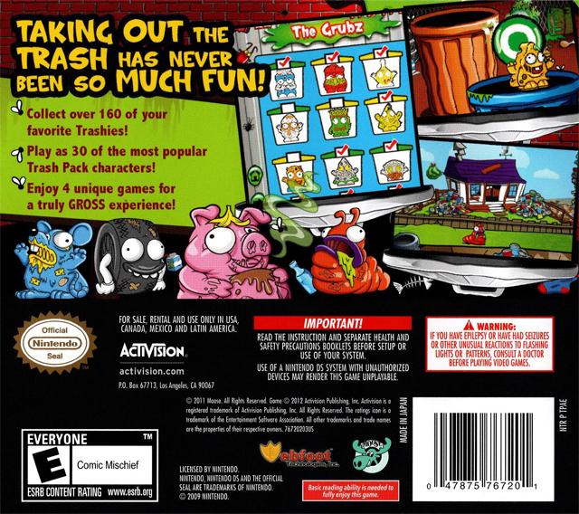 The Trash Pack: The Gross Gang in Your Garbage [Nintendo DS DSi]
