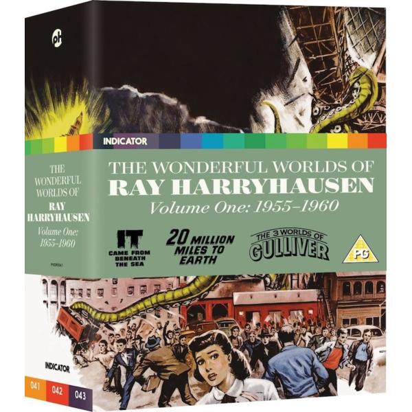 The Wonderful Worlds of Ray Harryhausen: Volume One: 1955-1960 - Limited Edition [Blu-Ray Box Set]