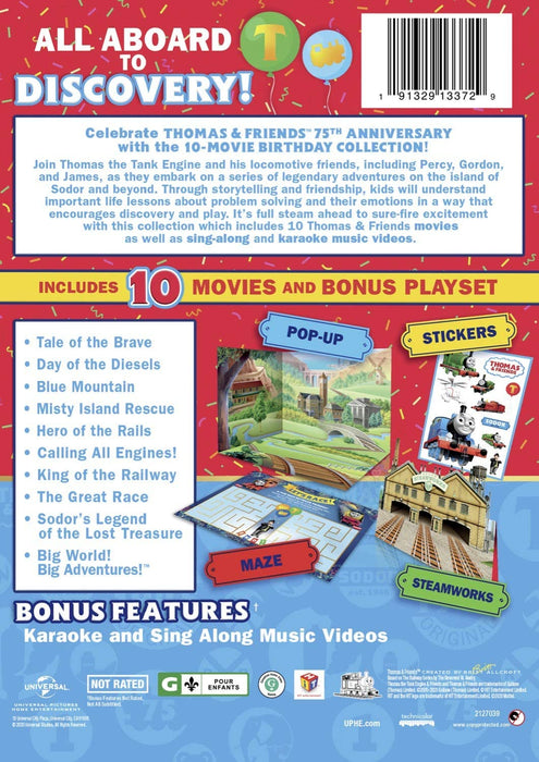 Thomas & Friends: 10-Movie Birthday Collection [DVD Box Set]