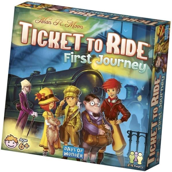 Ticket to Ride: First Journey [Board Game, 2-4 Players]