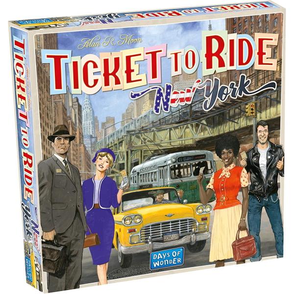 Ticket to Ride: New York [Board Game, 2-4 Players]