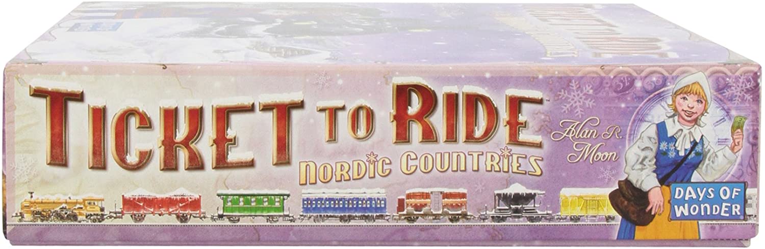 Ticket to Ride: Nordic Countries [Board Game, 2-3 Players]