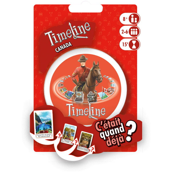 Timeline: Canada [Card Game, 2-6 Players]