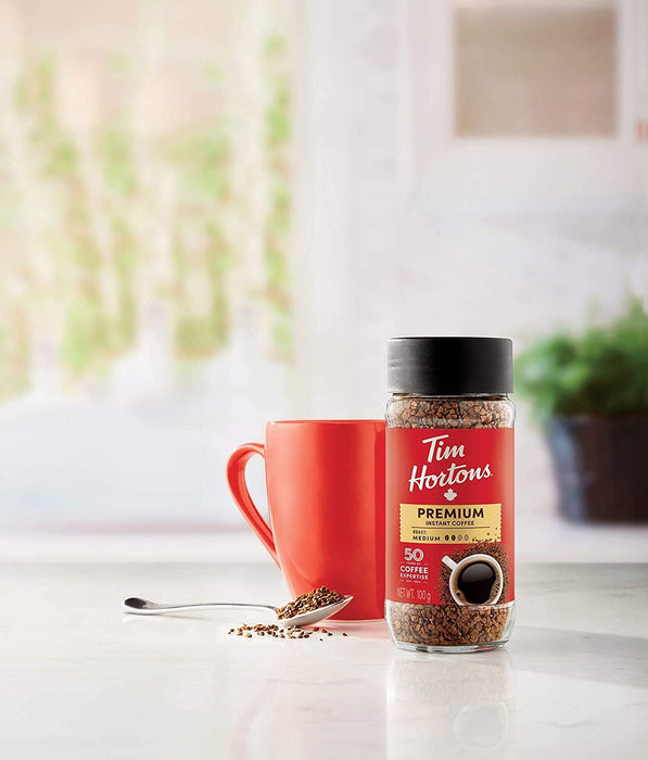 Tim Hortons Premium Instant Coffee - Medium Roast - 340g [Snacks & Sundries]
