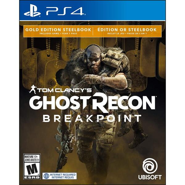 Tom Clancy's Ghost Recon: Breakpoint - Gold Edition SteelBook [PlayStation 4]