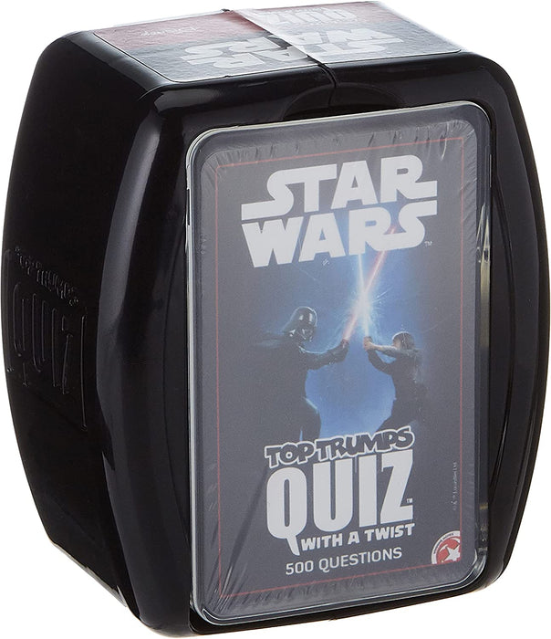 Top Trumps Star Wars Quiz Game [Card Game, 2+ Players, Ages 8+]