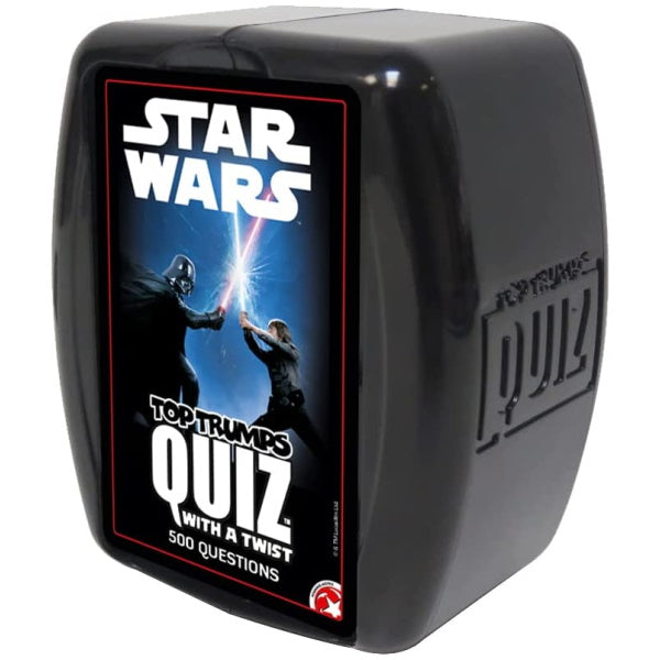 Top Trumps Star Wars Quiz Game [Card Game, 2+ Players, Ages 8+]