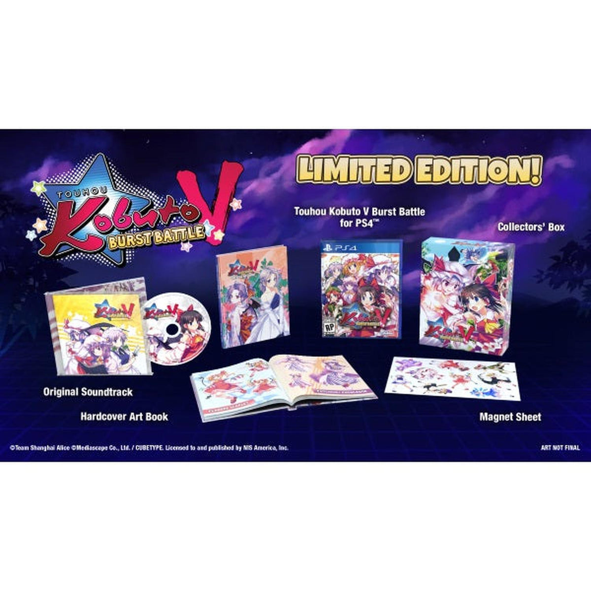 Jeu PS4 Touhou Kobuto V: Burst Battle - Version VR, état Très Bon, Vendeur Pro