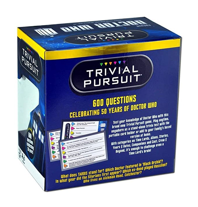 Trivial Pursuit: Doctor Who Edition [Board Game, 2+ Players]