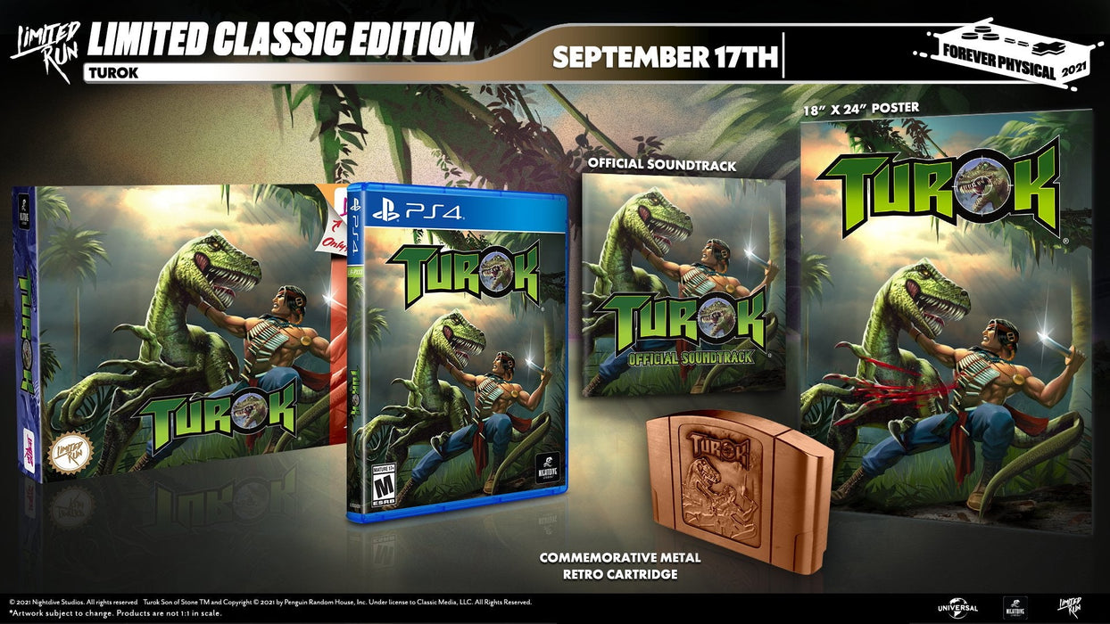 Turok - Classic Edition - Limited Run #423 [PlayStation 4]