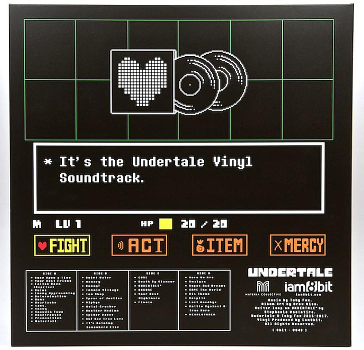 Undertale Soundtrack - Limited Edition Red/Blue Vinyl [Audio Vinyl]