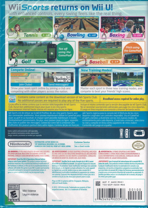 Wii Sports Club [Nintendo Wii U]