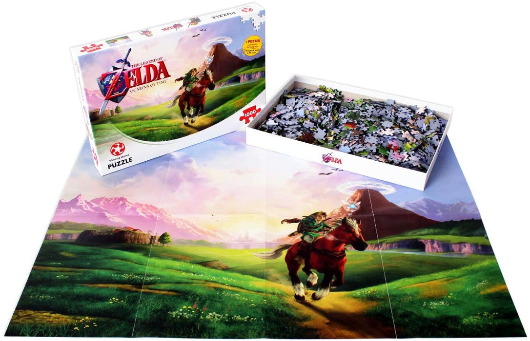 Winning Moves The Legend Of Zelda: Ocarina Of Time Jigsaw Puzzle [Puzzle, 1000 Piece]