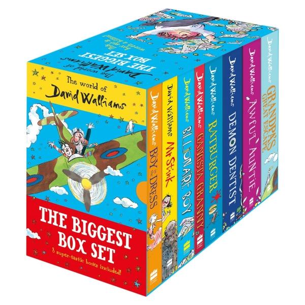 The World of David Walliams: The Biggest Box Set [8 Paperback Book Set]