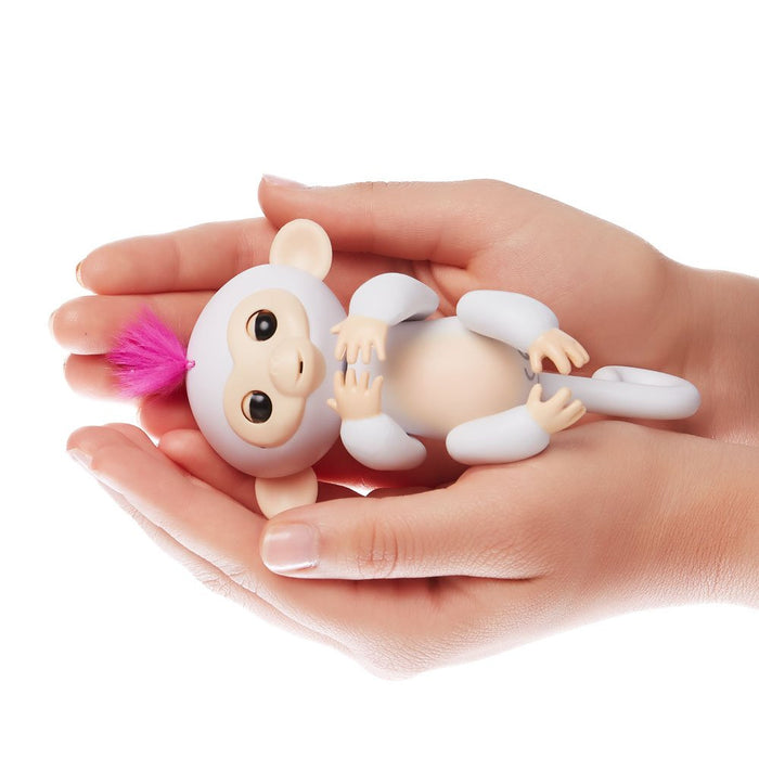 WowWee Fingerlings Interactive Baby Monkey Toy Two Tone Colored