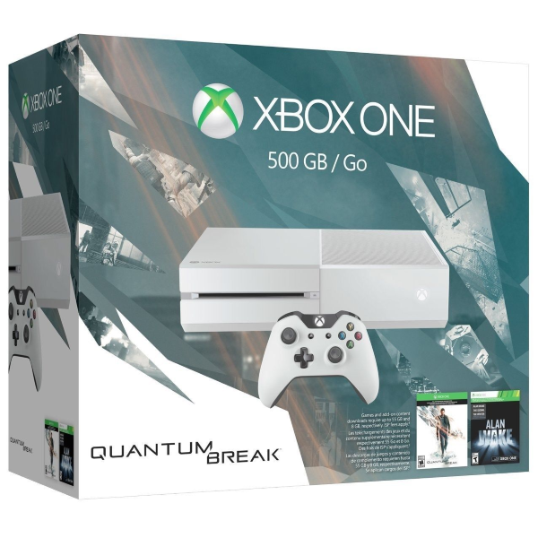 Xbox One Console - Quantum Break White Special Edition Bundle - 500GB [Xbox One System]
