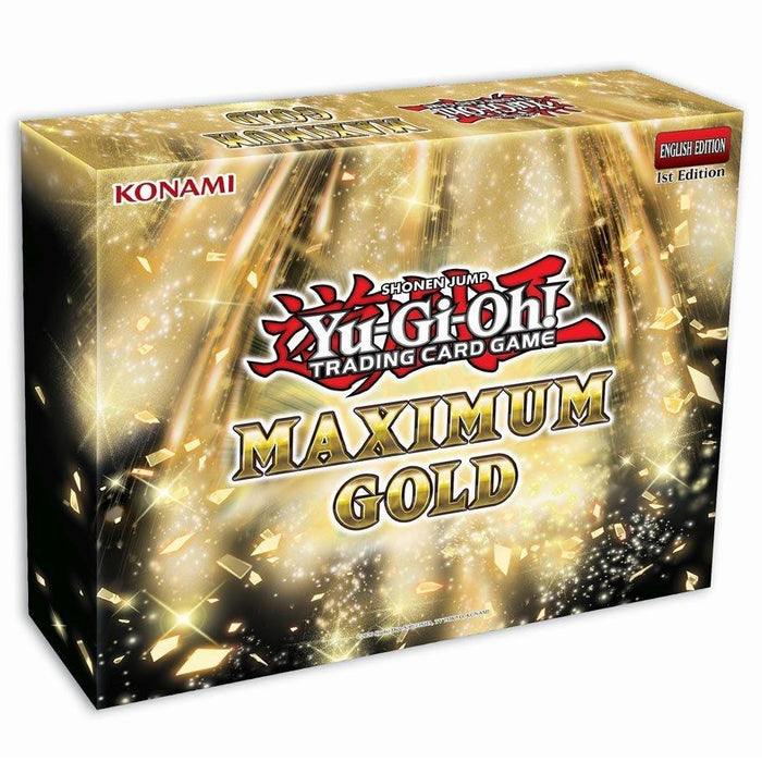 Yu-Gi-Oh! Trading Card Game: Maximum Gold Box 1st Edition - 20 Booster Packs