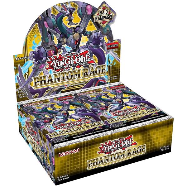 Yu-Gi-Oh! Trading Card Game: Phantom Rage Booster Box - 1st Edition