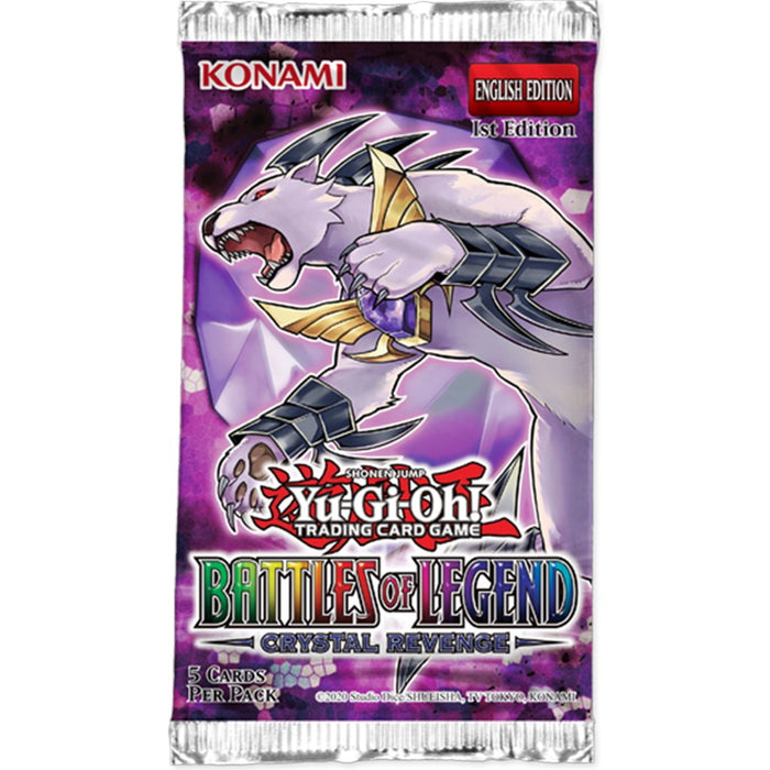 Yu-Gi-Oh! Trading Card Game: Battles of Legend - Crystal Revenge Booster Box - 24 Packs