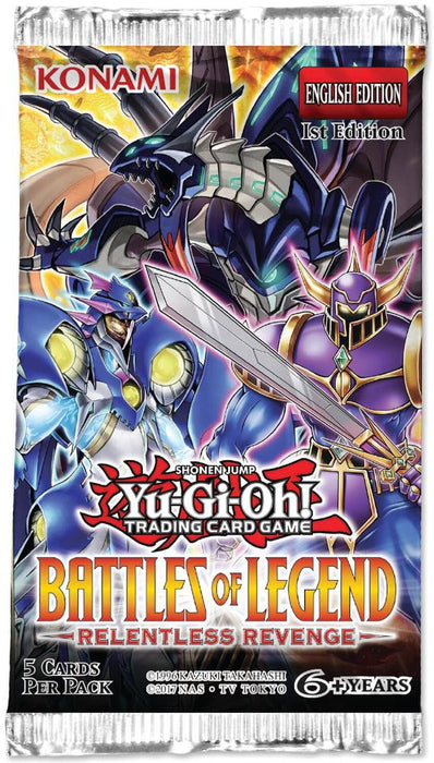 Yu-Gi-Oh! Trading Card Game: Battles of Legend - Relentless Revenge Booster Display Box 1st Edition - 24 Packs